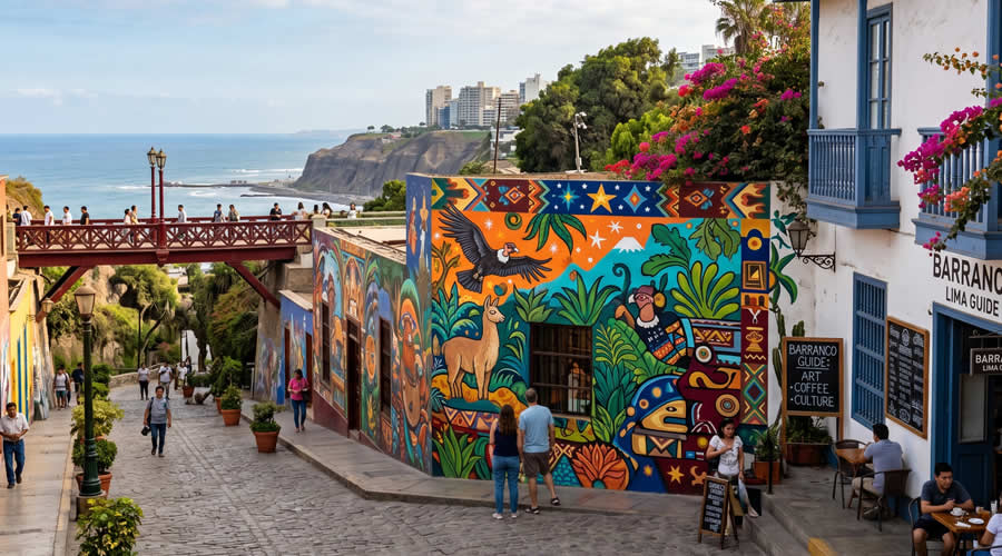 Bridge of Sighs in Barranco, Lima