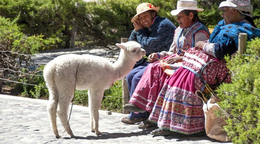 Town of Chivay in the Colca Valley