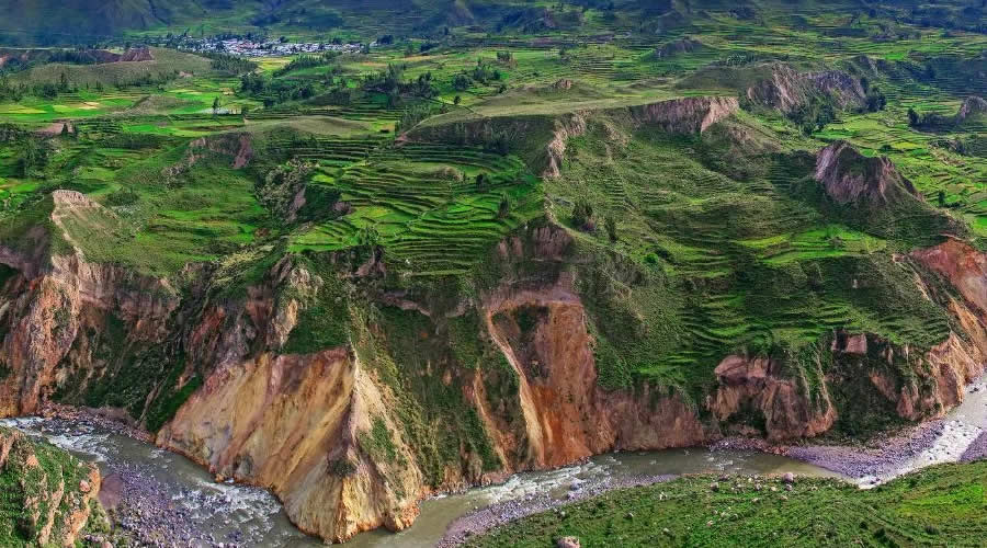 Terraces of the Colca Valley, Peru