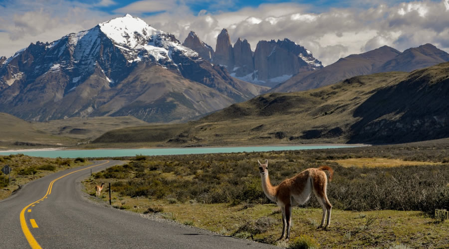 Andean landscape on the road from Lima to Huaraz