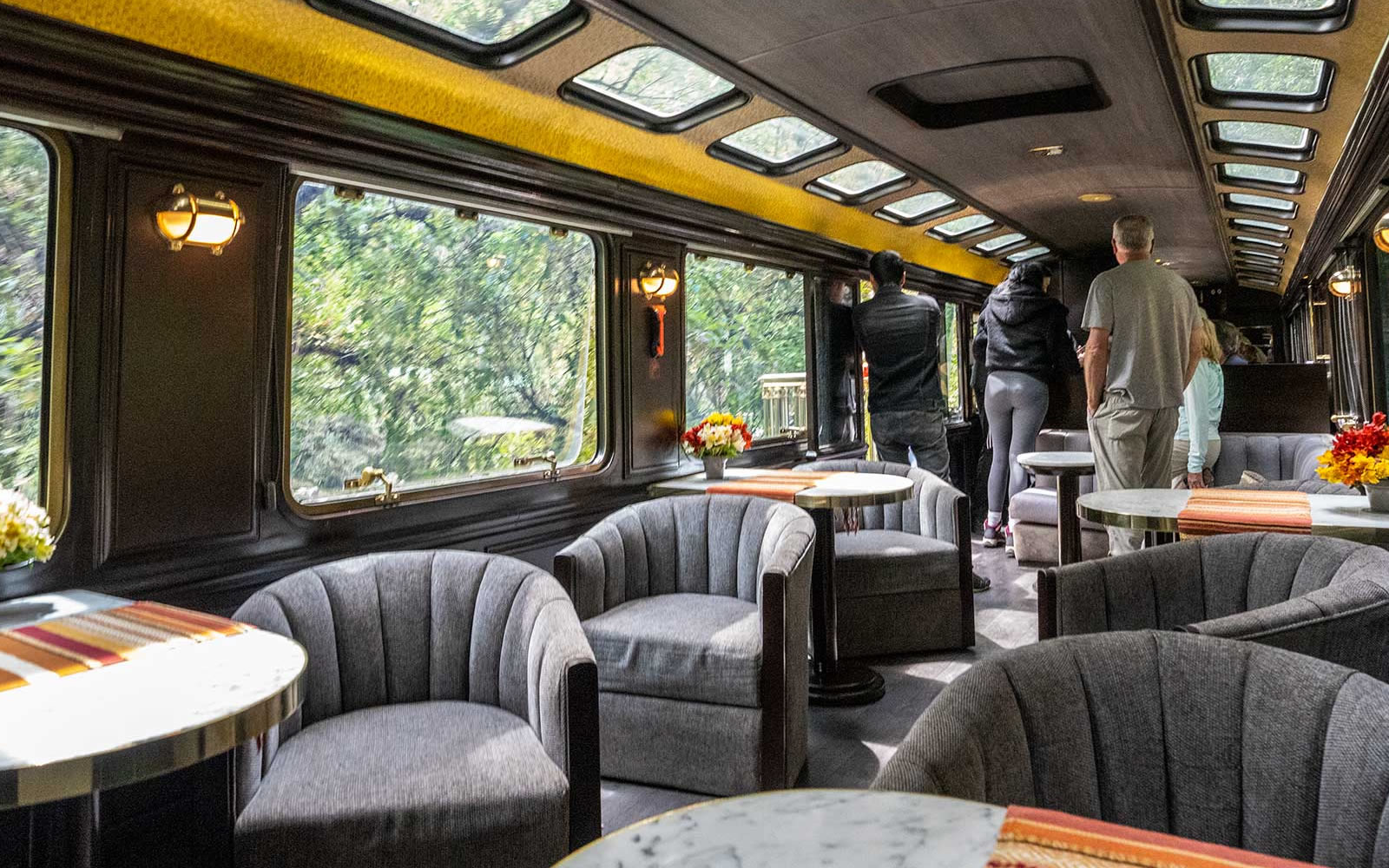 The Prime train by Inca Rail to Machu Picchu