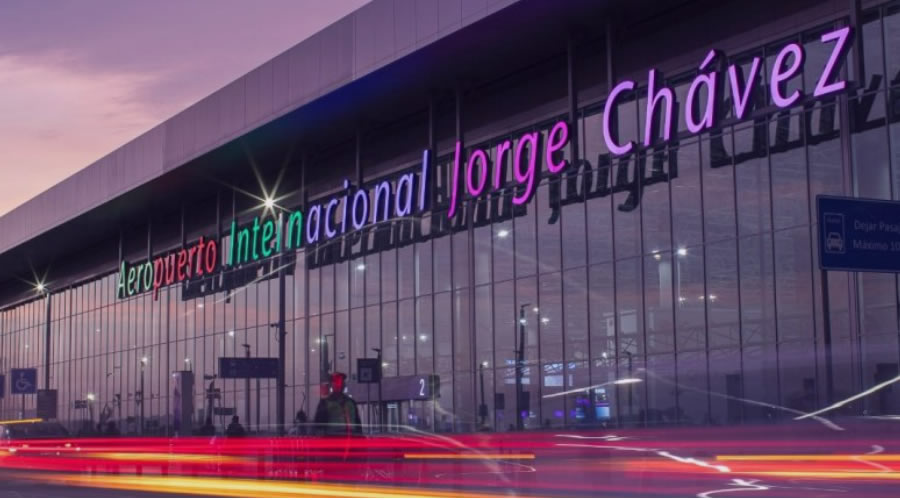 Jorge Chávez International Airport in Lima