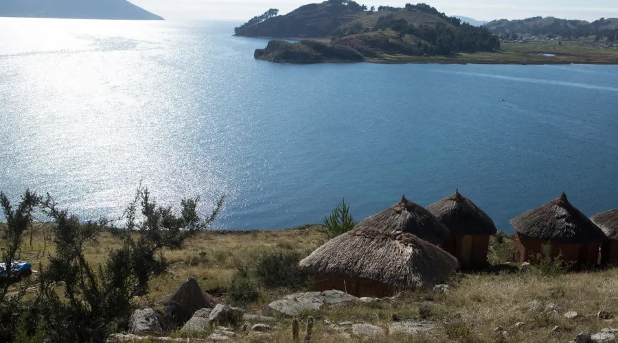 Ticonata Island on Lake Titicaca