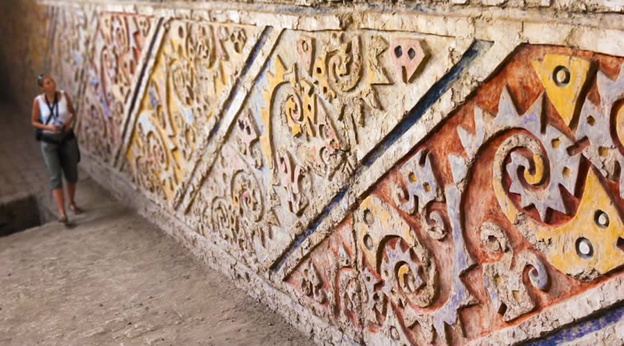 Huaca del Sol, the Temple of the Sun near Trujillo